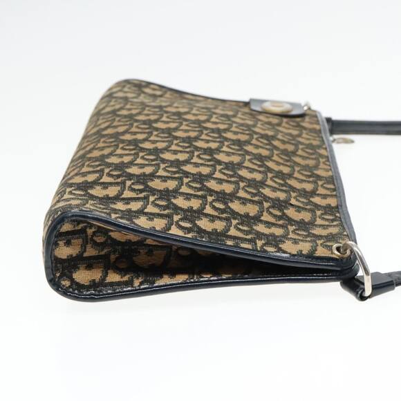 DIOR Trotter Canvas Shoulder Bag Navy - Picture 5 of 12